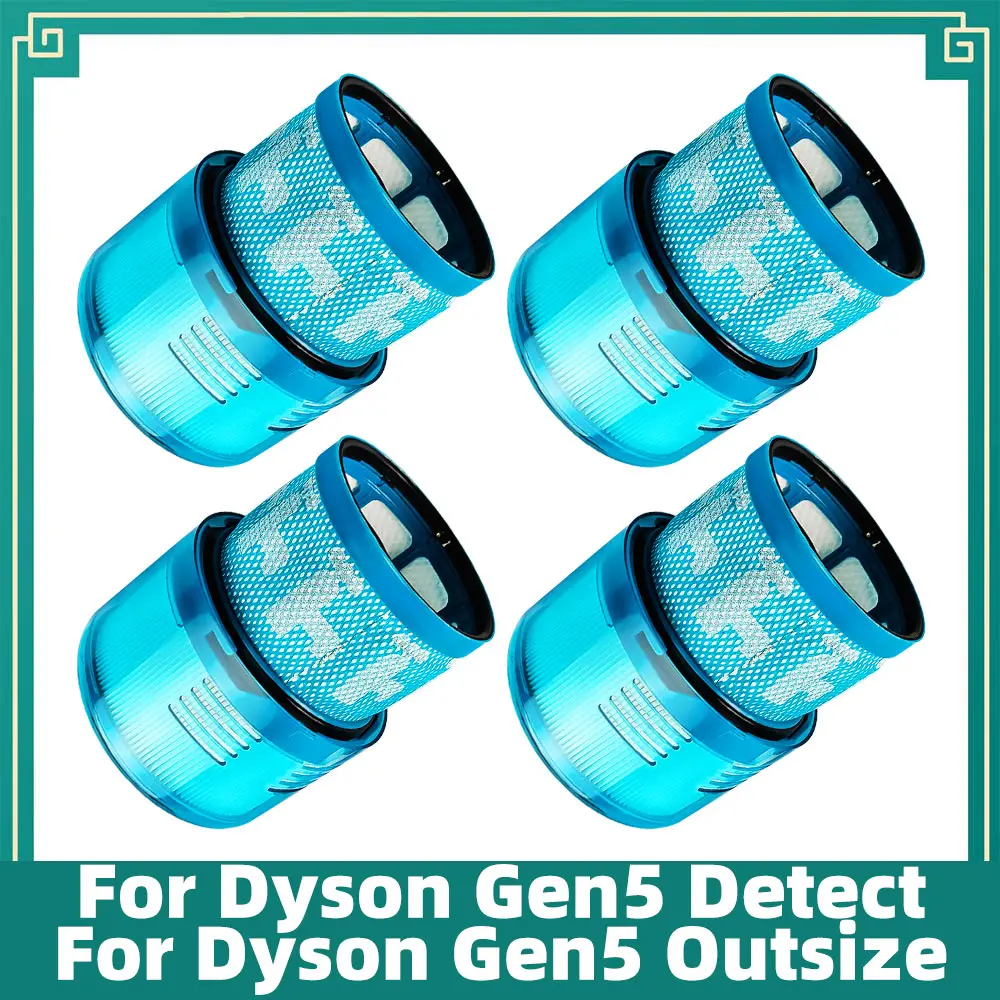 Compatible For Dyson Gen5detect Absolute, Gen5outsize Absolute, Gen5detect Fluffy Cordless Vacuum Cleaner Parts Hepa Filter