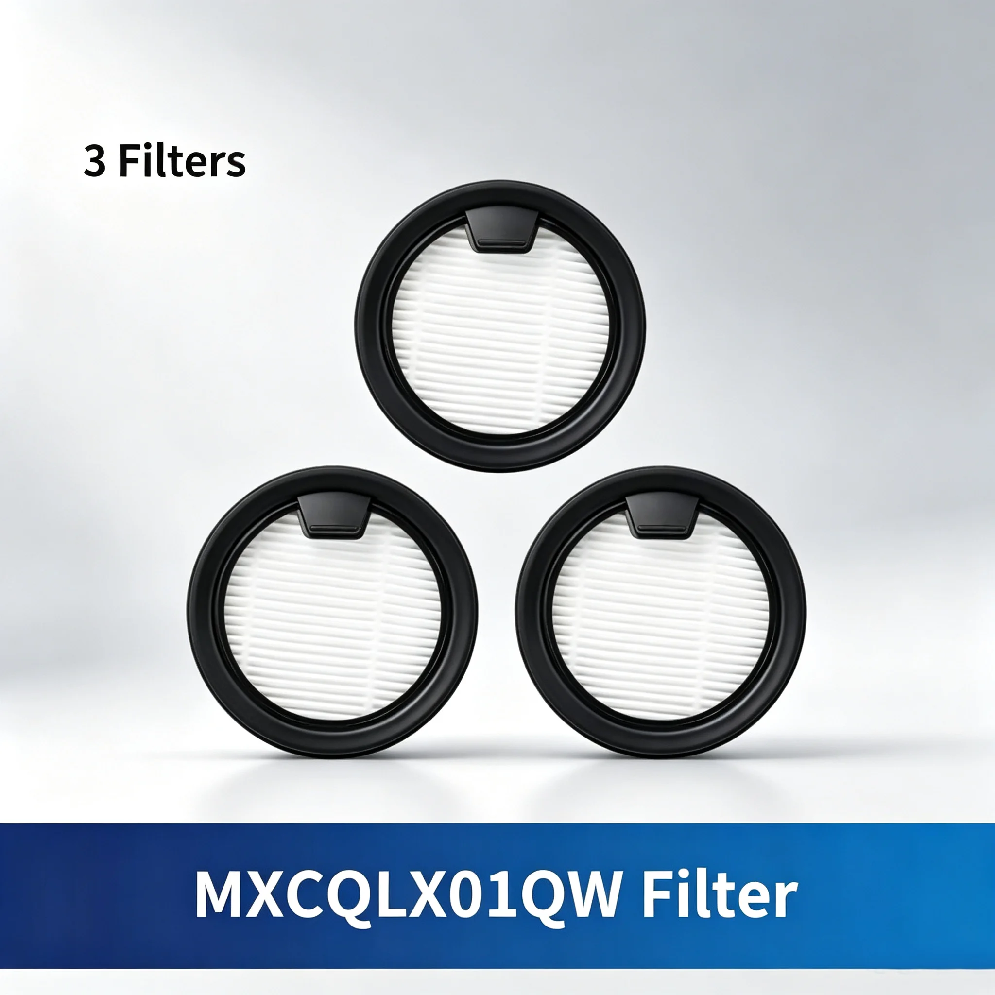 Original Xiaomi Mijia Car Vacuum Cleaner Filter Replacement HEPA Air Filter Dust Filter Accessories for Car and Home Use