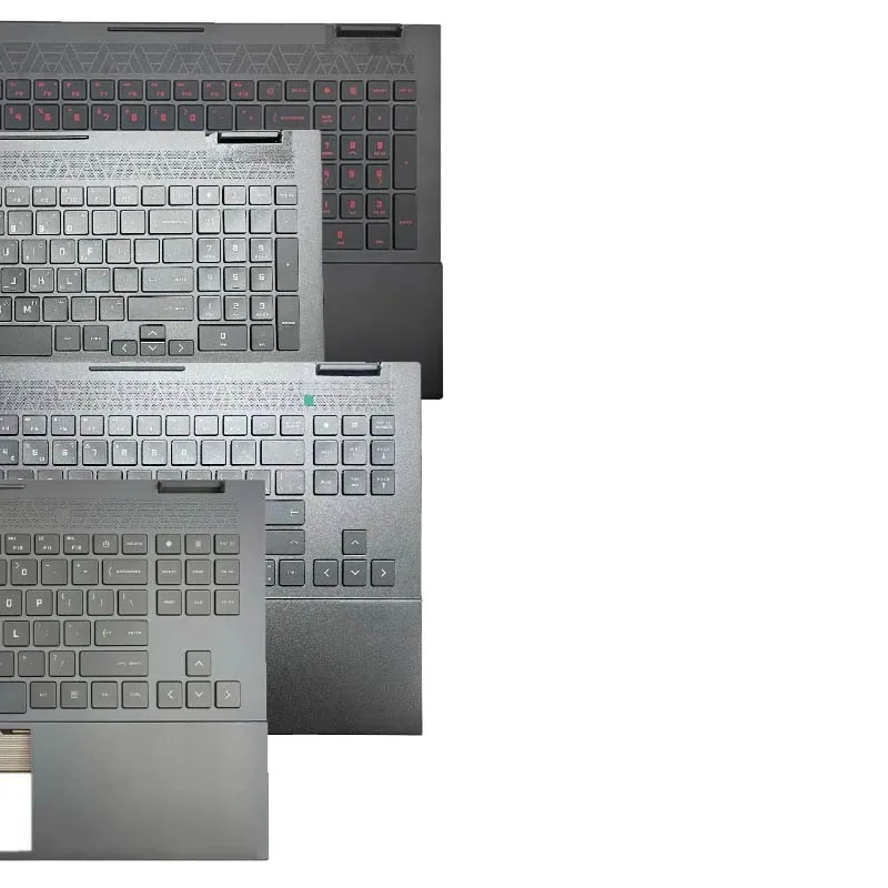 For HP OMEN 6 15-EK 15-EN TPN-Q236 TPN-Q238 laptop RGB backlit keyboard palmrest upper cover replacement NEW Top Case Keyboard