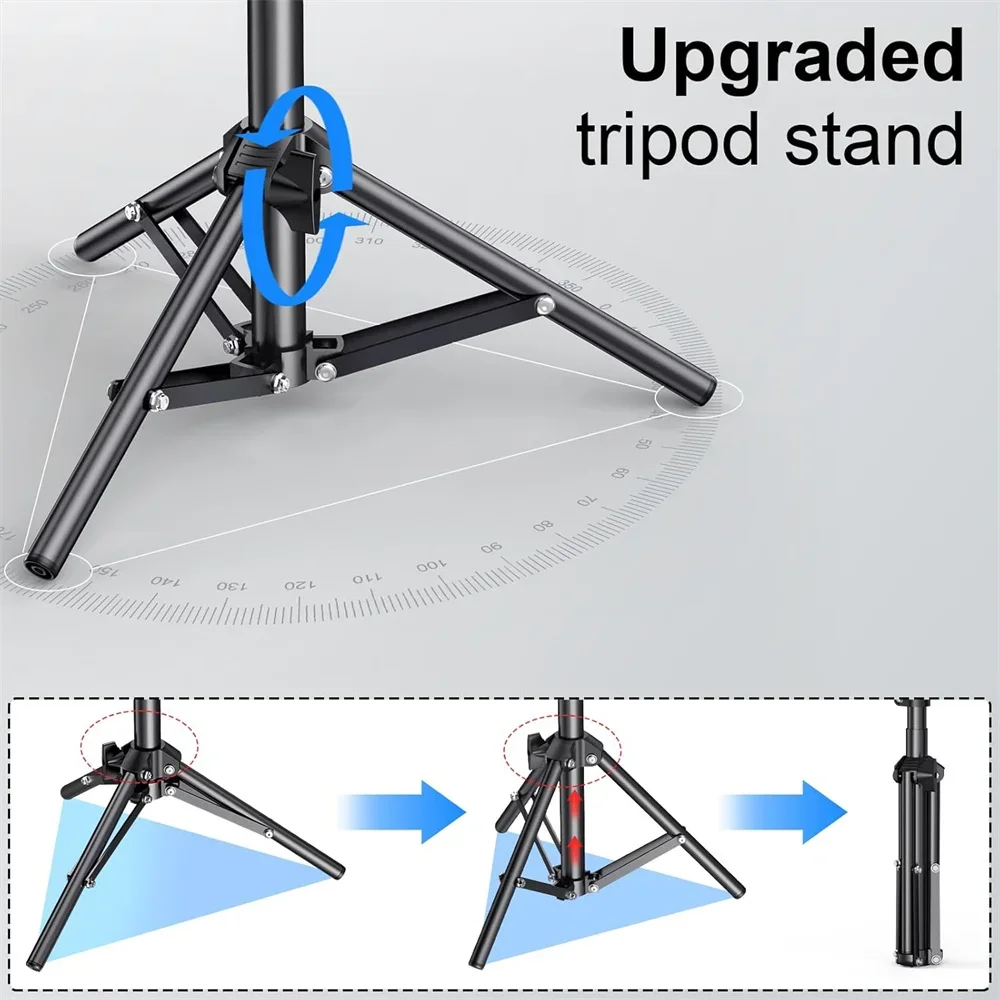 Starlink Mini (V4) Tripod Mount, with Adapter, Height & Tilt Adjustable, Portable Sturdy for RV Home Outdoor Camping