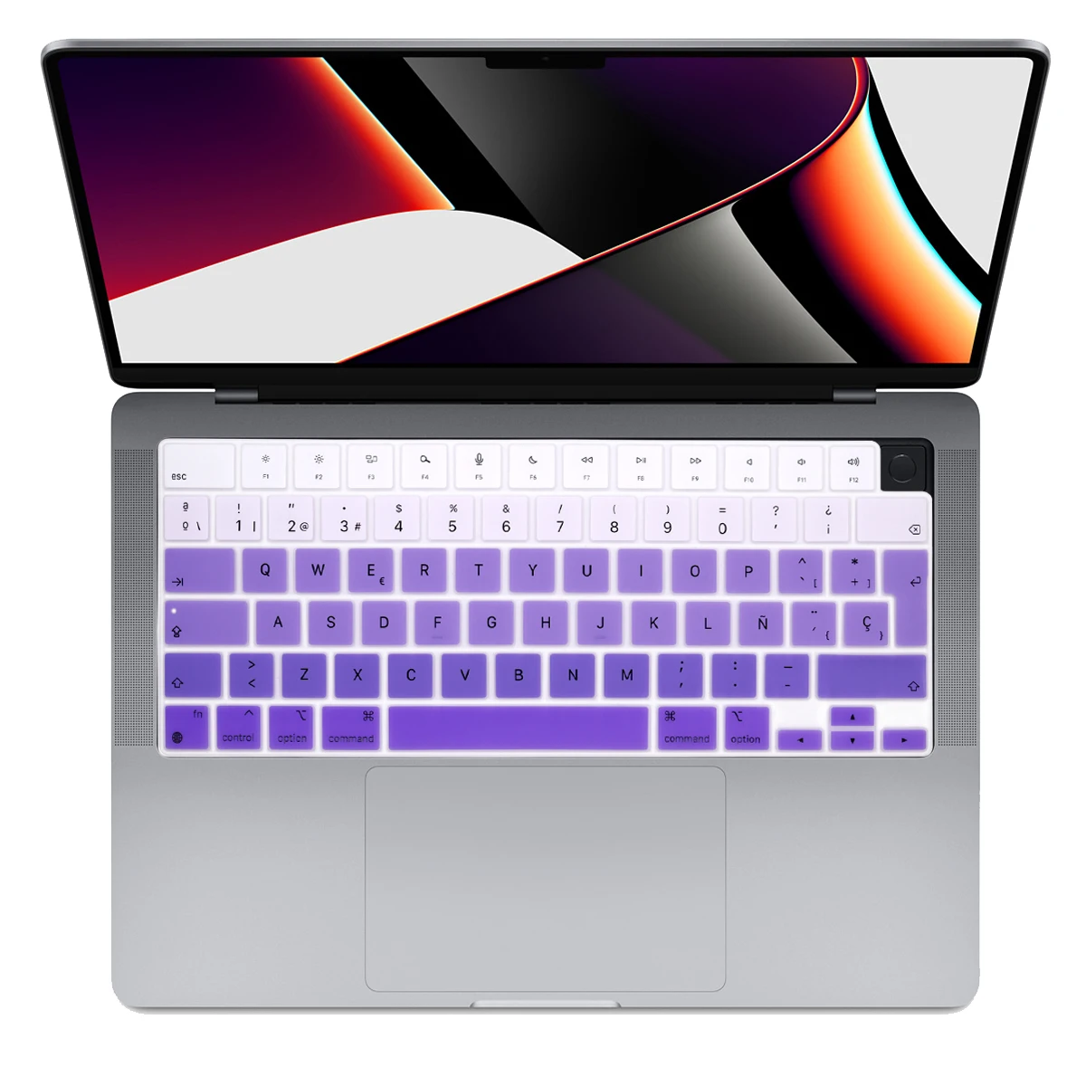 Spain for MacBook Air M2 A2681 Keyboard Cover Dustproof Waterproof Laptop Cover Silicone Pro14 A2442A2779A2A2485 Apple Accessory