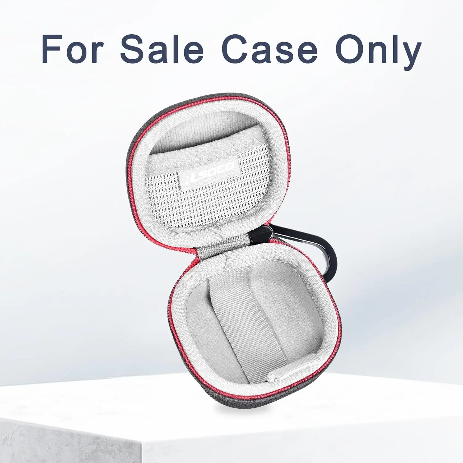 RLSOCO Hard Case for Anker Soundcore Liberty 4 NC Wireless Earbuds - Black | Travel Organzier Case Cover Shockproof, Dustproof,