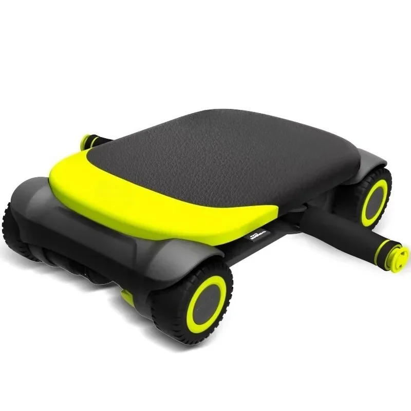 Automatic rebound four-wheel abdominal wheel men's home fitness equipment