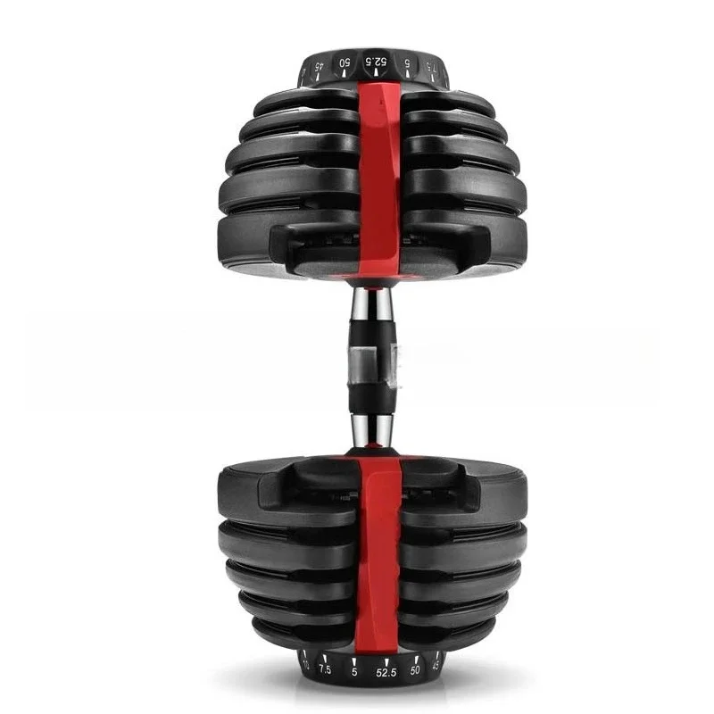 24KG smart adjustable dumbbells, home fitness equipment, men's automatic weight
