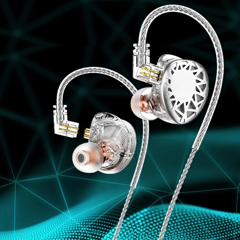 Fever-grade Headphones High-quality Wired Noise Reduction External Magnetic Coil Electrostatic Plug-in Gaming Music Headphones