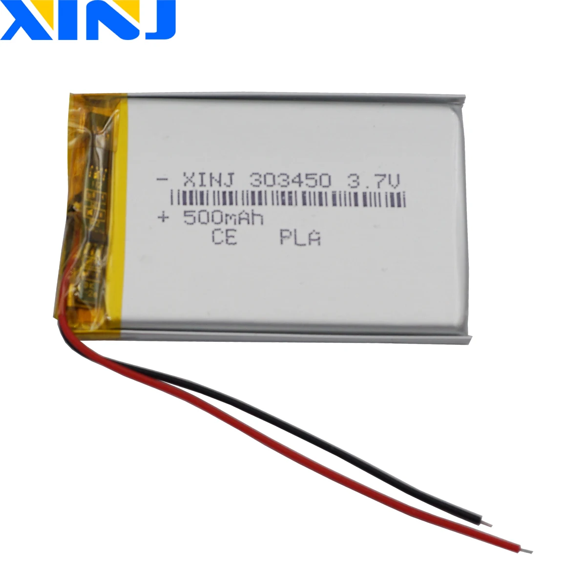 3.7V 500mAh 1.85Wh Li-Polymer Li Lithium Battery 303450 Cell For Mp3 MP4 DashCam Bluetooth Car Camera Driving Recorder GPS