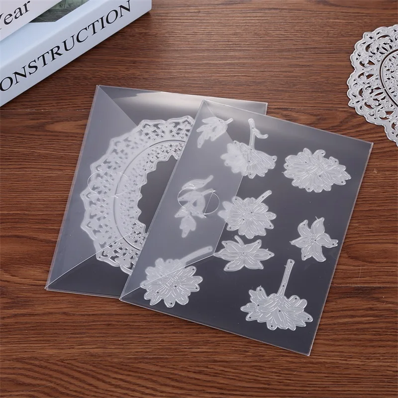Plastic Bags Storage Box Magnet Sheets for Storage Cutting Dies Stamps Stencils Diy Scrapbooking Paper Card Making Craft