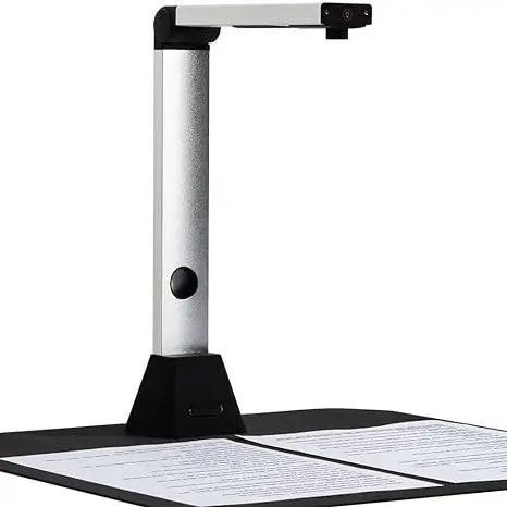 13PM Portable Document Scanner A3 High Speed OCR Document Camera Photo Foldable LED Light Source 24-bit For Office School