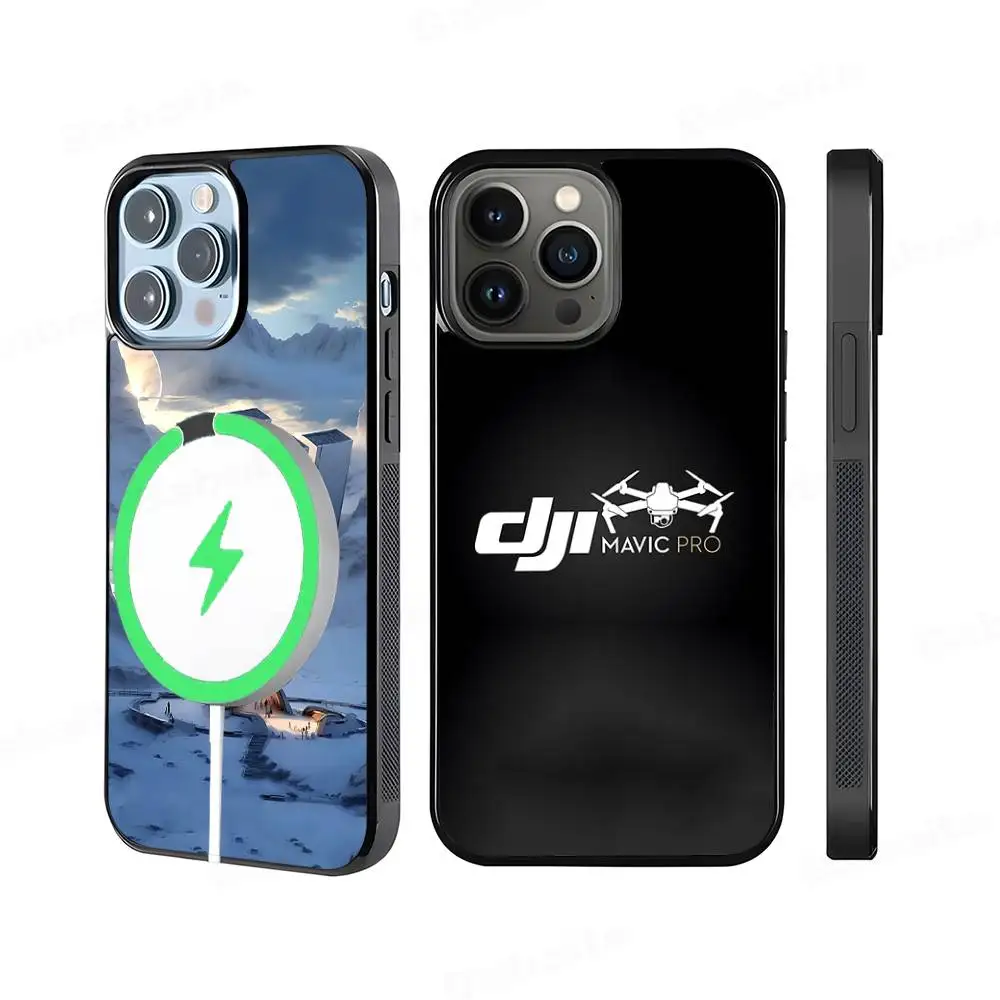 DJI Drones Magnetic Wireless Phone Case For IPhone 17 16 15 14 13 12 11 Pro Max Plus Mag Phone Cover