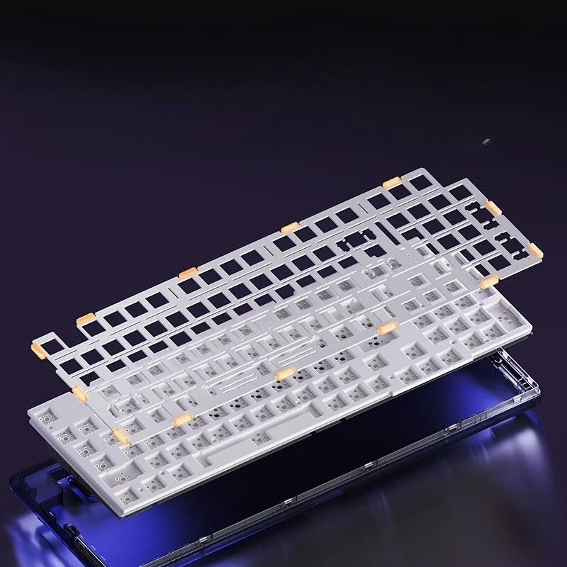 Mechanical Keyboard Star Ring Light with Web Dual Drive Gaming Keyboard