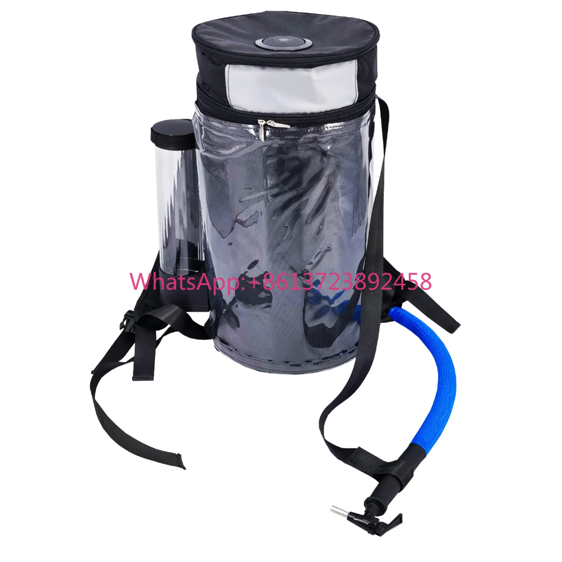 TR Mobile Portable Backpack Cooling Food Grade PC Material Coffee Drink Beverage Dispenser Speaker for Vendor Vending Seller