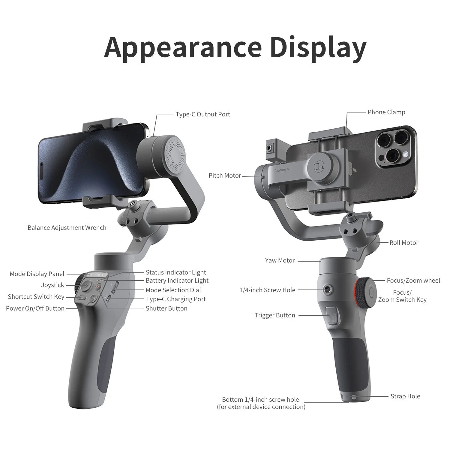 Original  RS 4 2nd-Gen Native Vertical Shooting Handheld Stabilizer with Teflonm-Coated Axis Arms Smoother Balancing