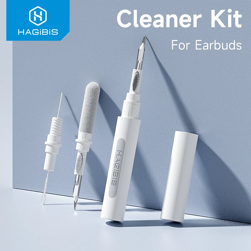 Hagibis Cleaner Kit for Airpods Pro 1 2 earbuds Cleaning Pen brush Bluetooth Earphones Case Cleaning Tools for iPhone Samsung MI