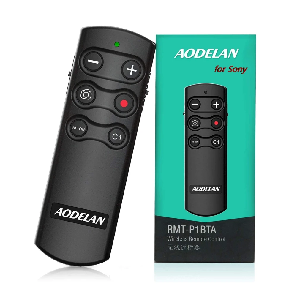 Camera Wireless Bluetooth Remote Shutter Release Replace RMT-P1BT Work For Sony A6700 ZV-E10II A7IV A7III A7RV A7RIV A7SIII A7C