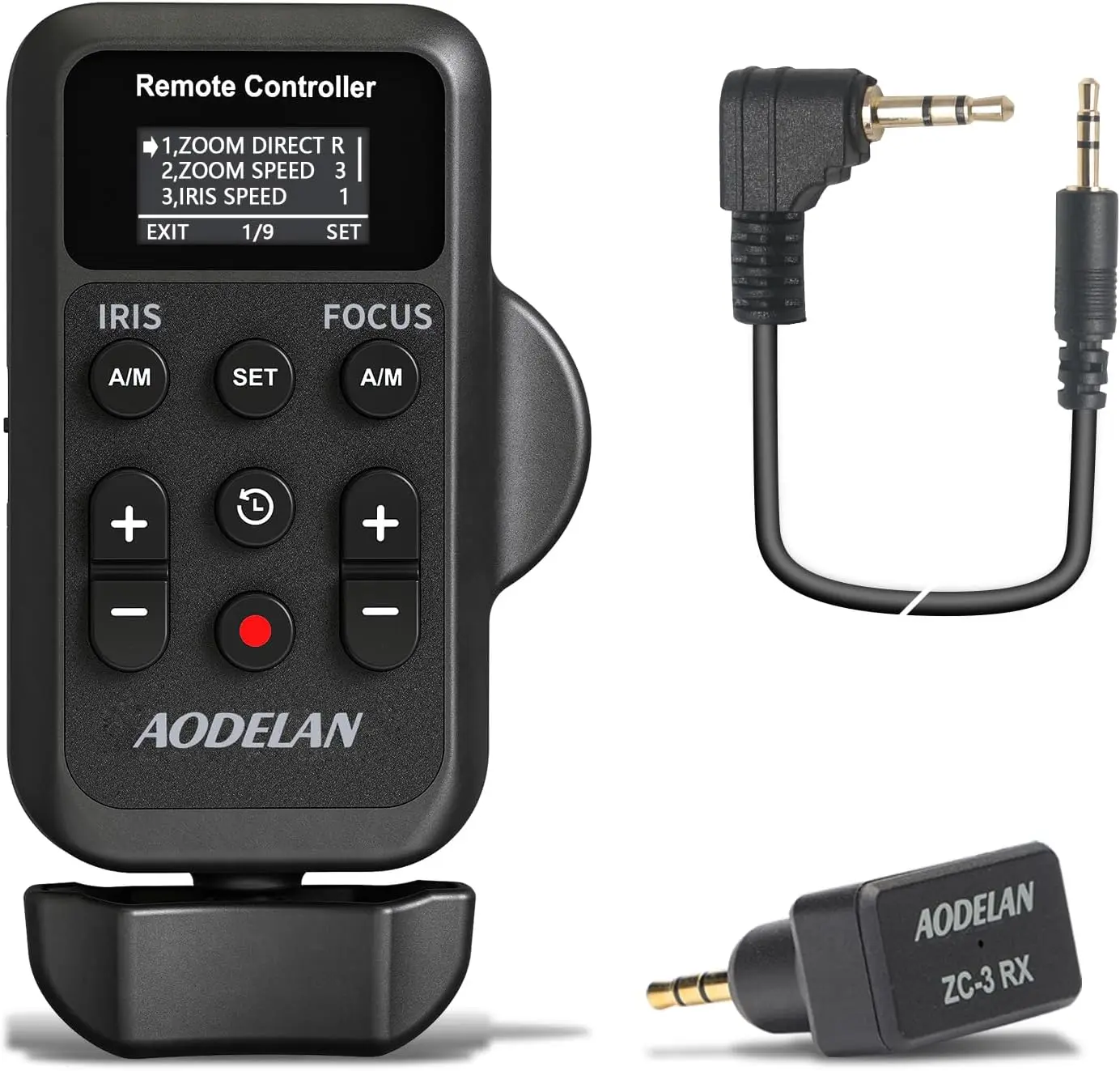 Updated Wireless Camcorder Remote Control Zoom Controller For Canon Sony Lens Zoom Focus IRIS Recording Video Camera Controllor