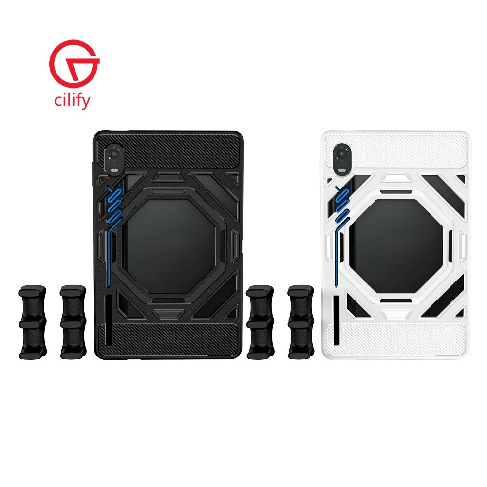 Para Red Magic 5 Pro Caso Macio TPU Gaming Tablet Capa Ventilação Oca Anti-Choque Escudo Protetor