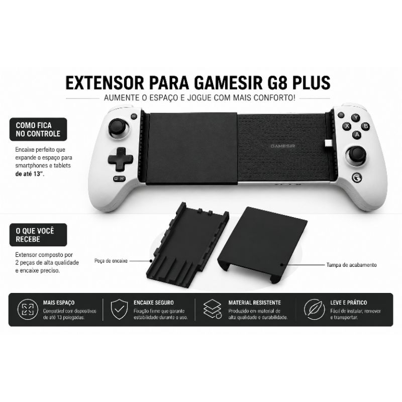 Extensor Para GameSir G8 Galileo | Suporte Para Tablet 9