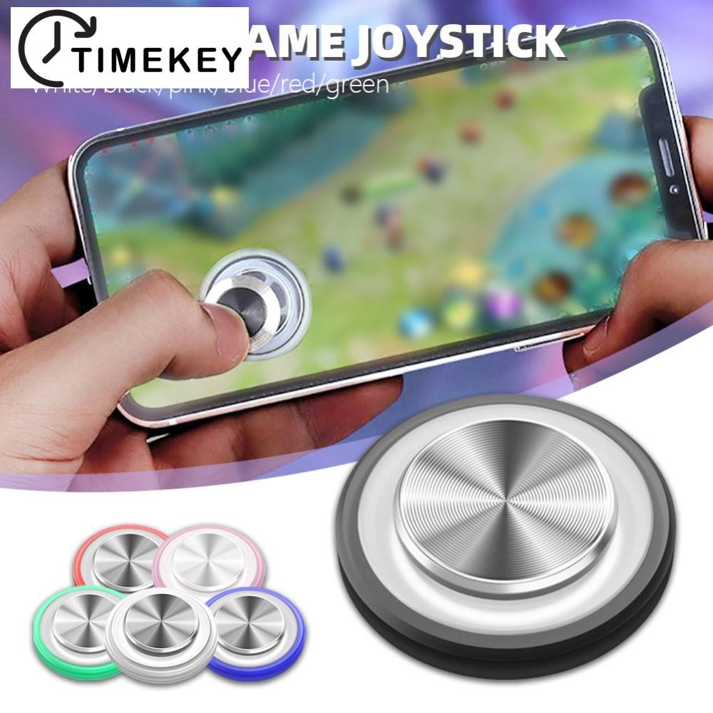 TKEY Joystick De Jogo Redondo Para Celular , Tablet Rocker Android , Iphone , Controlador De Botão De Metal , Jantar Fácil De Frango Com Ventosa F6N2