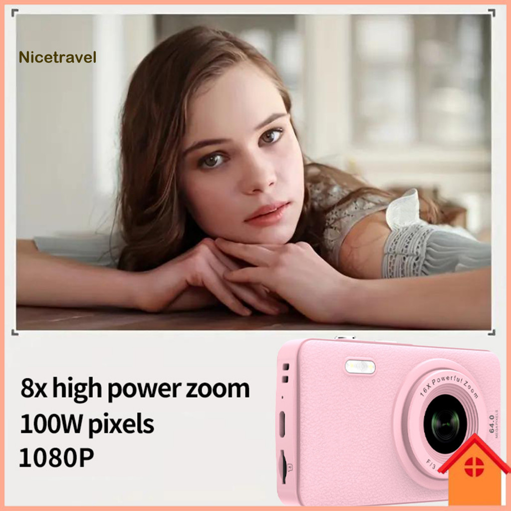 Rechargeable Battery Camera for Children Child-friendly Kids Digital with Easy Operation Ergonomic Design Lcd Screen for
