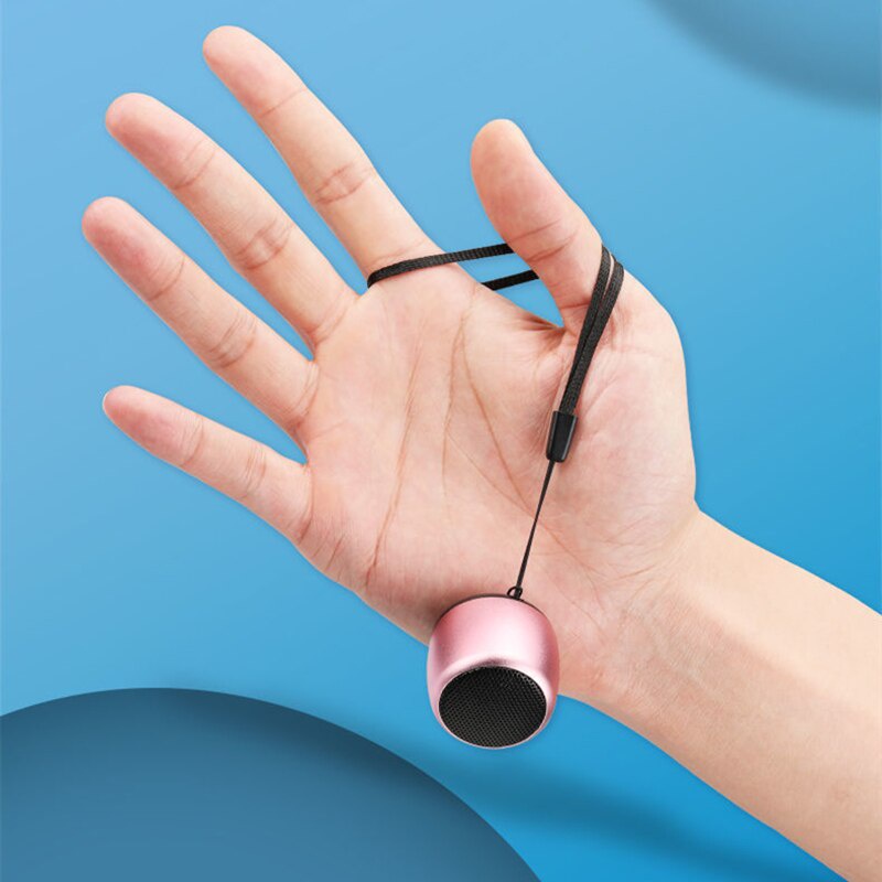 Portable Wireless Bluetooth Speaker Metal HiFi TWS Loudly Waterproof Mini Speaker Wireless Speaker Small Bluetooth NENE