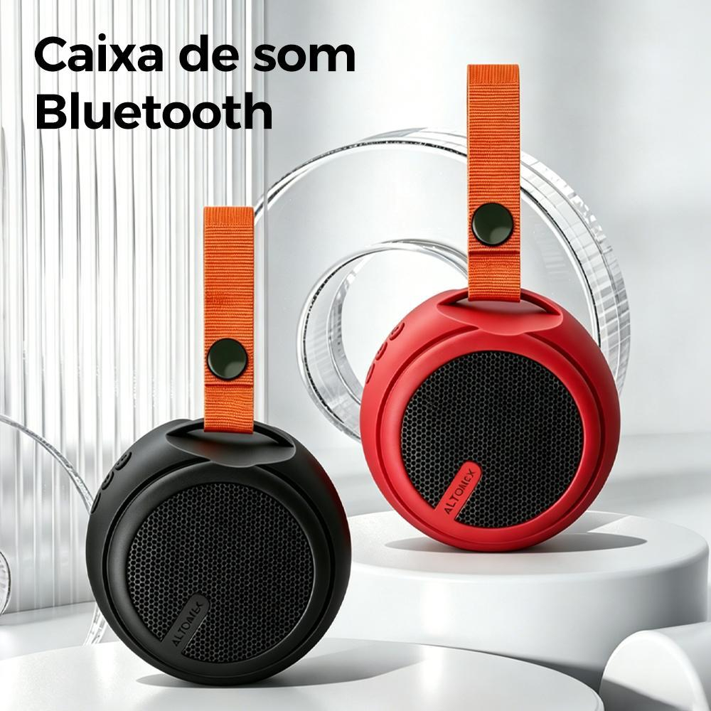 Portable Bluetooth Speaker Powerful Amplified Sound IPX5 Waterproof with Auxiliary