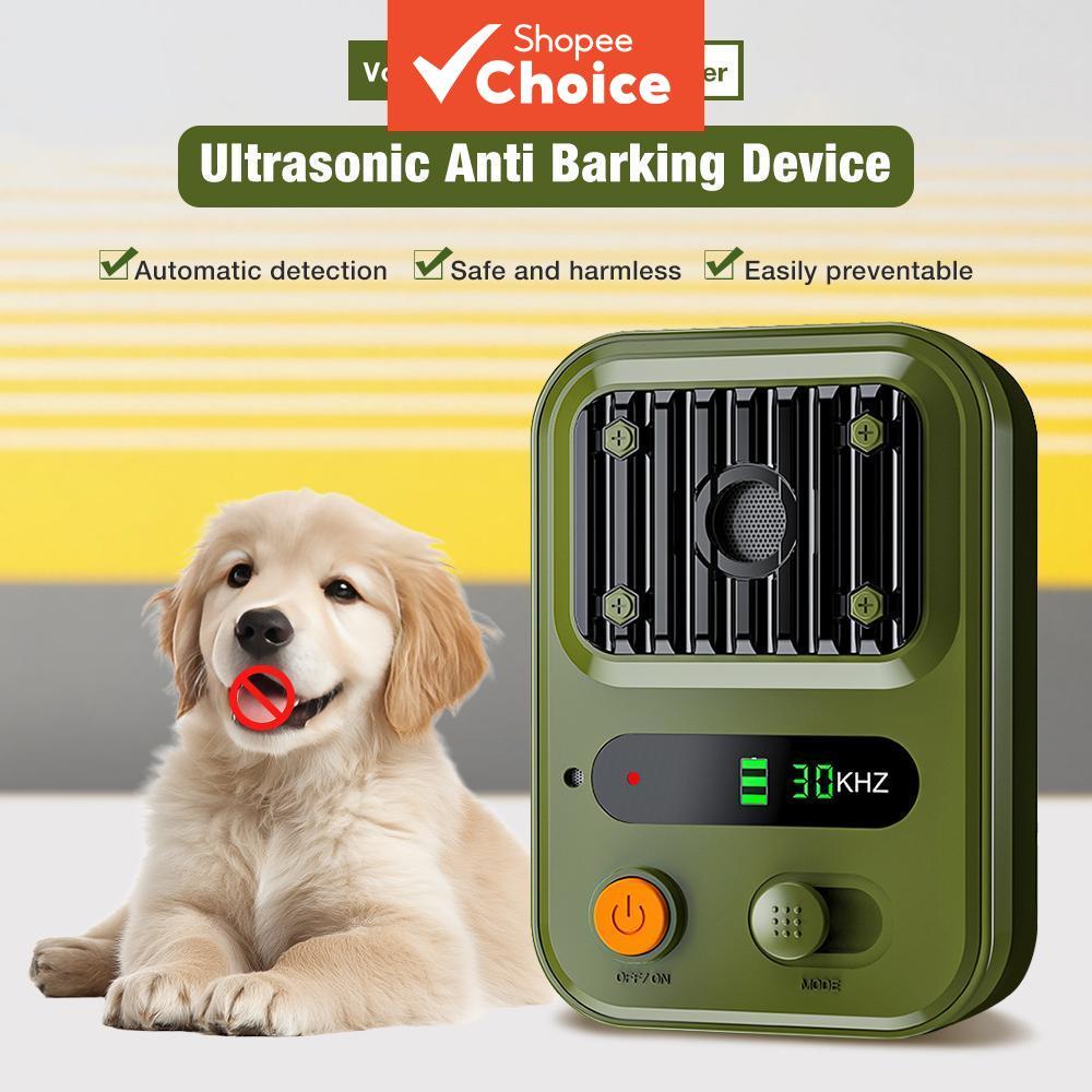 Rolha Ultrassônica Para Latidos De Cães , Dispositivo De Treinamento Animais De Estimação Recarregável Por USB Automátic