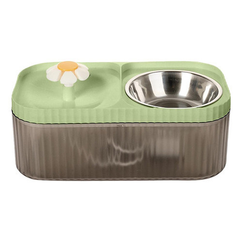 Bebedouro E Comedouro Água Ração Pets Com Filtro Usb 3l