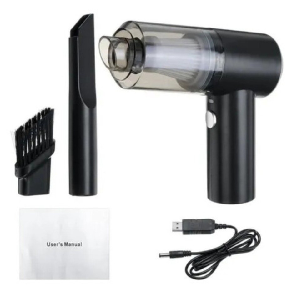 Mini Aspirador Automotivo Portátil Potente Recarregável Premium B-88-2