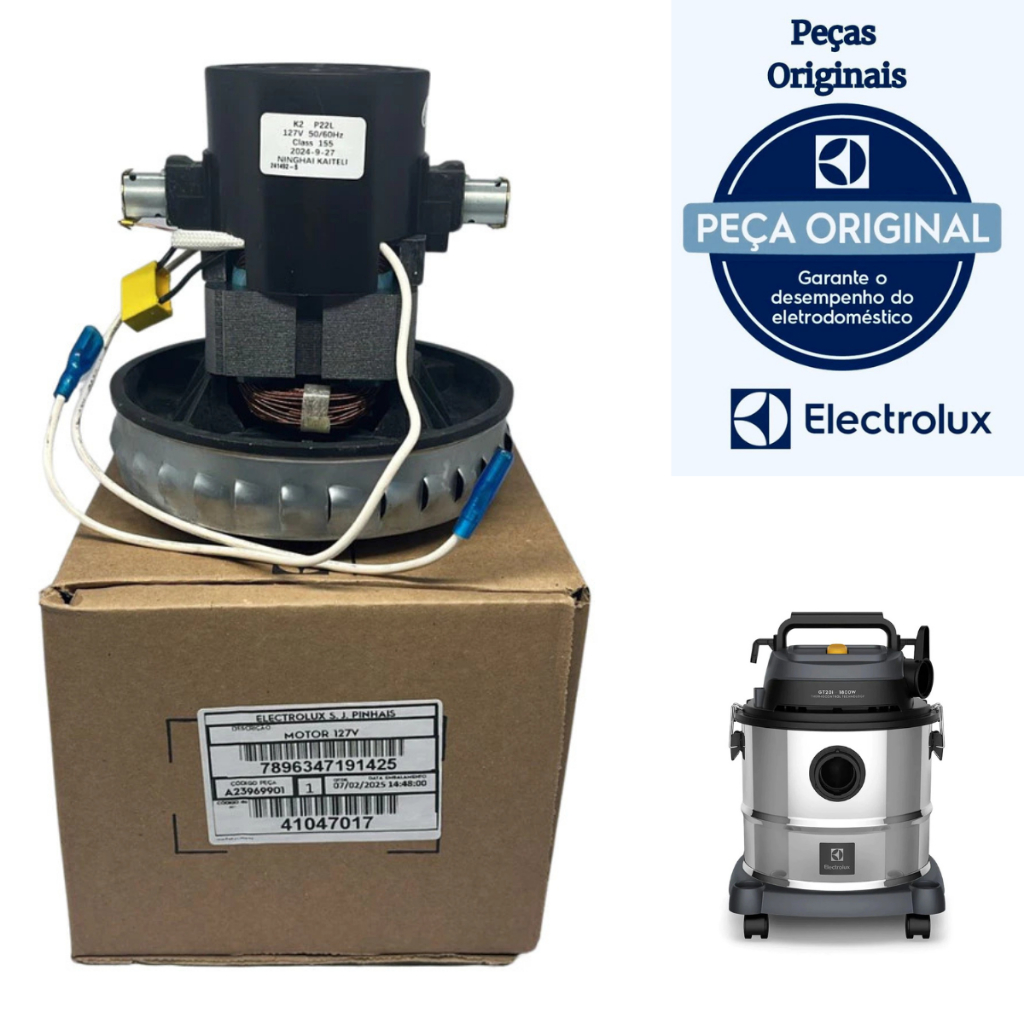 Motor Para Aspirador Electrolux Gt20i 1800w A23969901