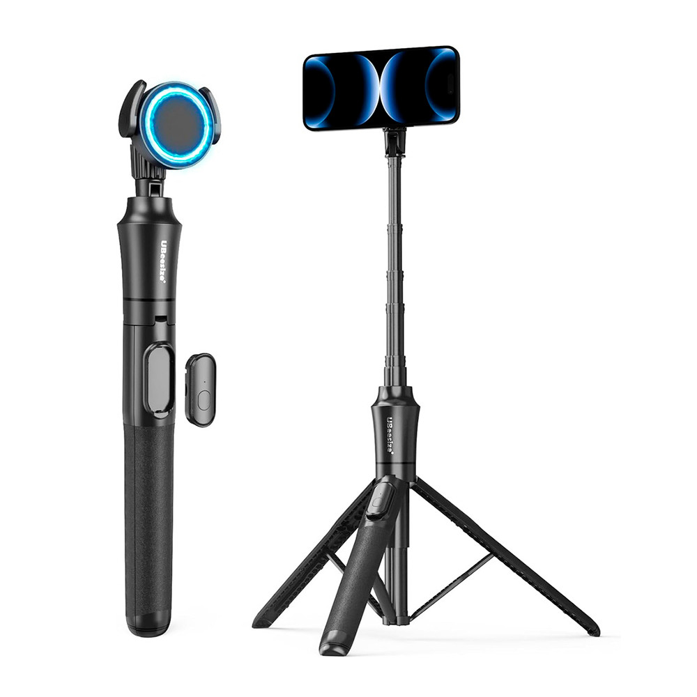 Tripé Magnético Ubeesize 72'' P/ Celular iPhone Selfie Stick