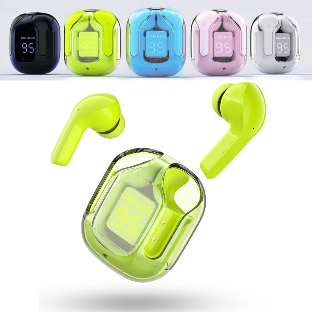 BT30 ENC Ruído Cancelando Earbuds Bluetooth Sem Fio Fones De Ouvido Estéreo HiFi Com Visor Digital De Carregamento