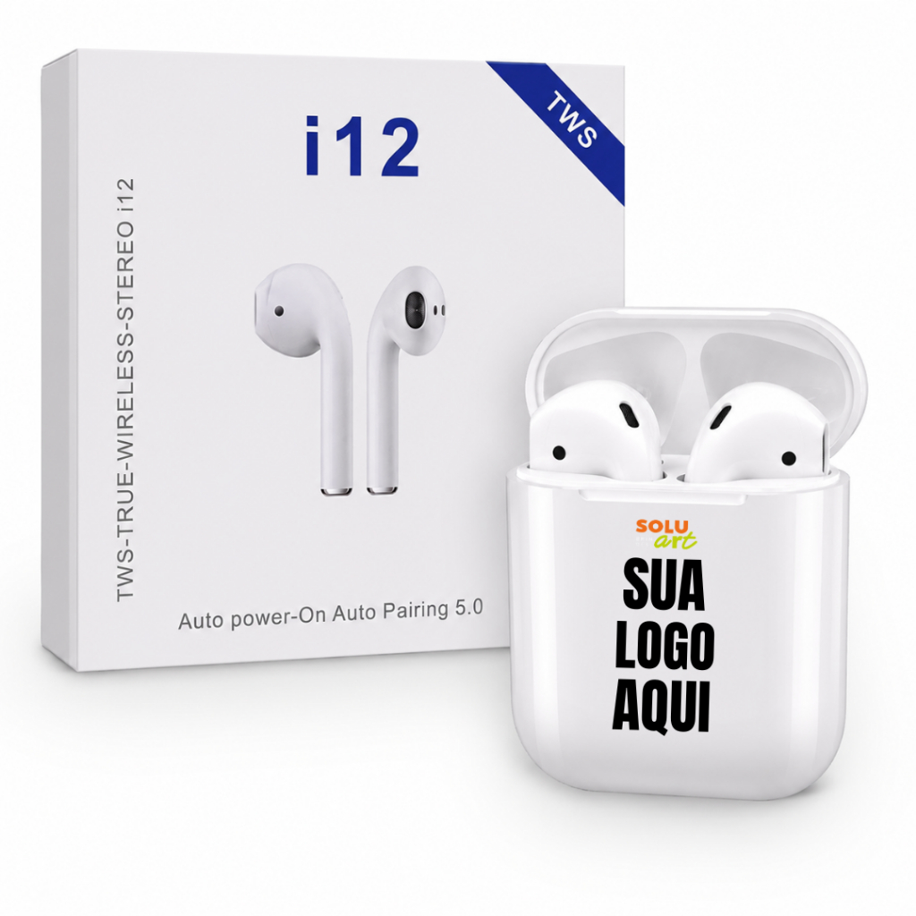 10 FONES DE OUVIDO PERSONALIZADOS EM DIGITAL COLORIDO Sua Logo Imagem Nome