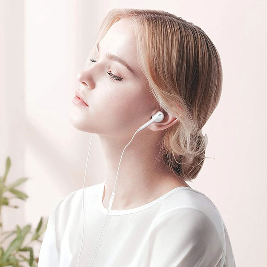 Novo UP18 Classic Half In Ear Tipo C Fones de Ouvido Digitais com Fio Compatíveis com Telefones
