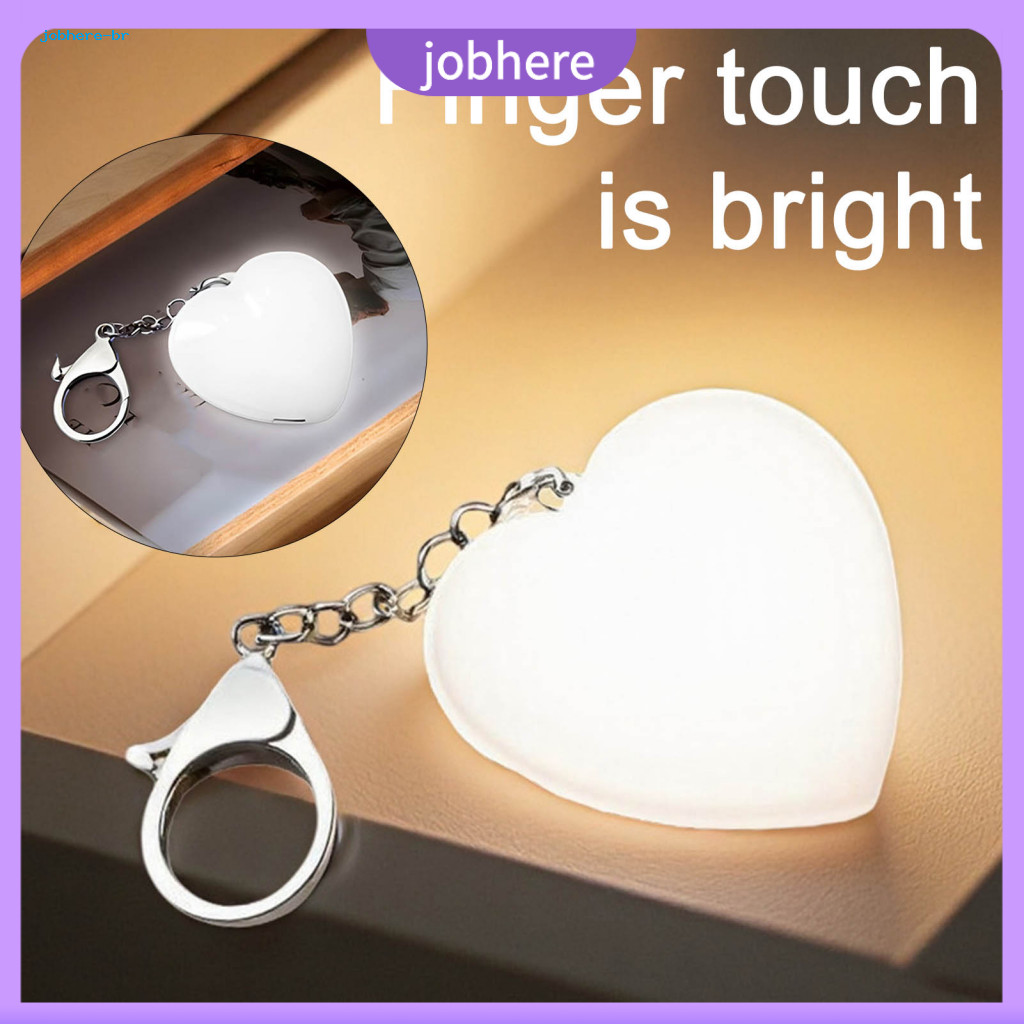 Portable Led Light Sensor Rechargeable Touch-sensitive Purse Heart Cloud Shape Usb Compact Wallet Lamp for Women – Bag