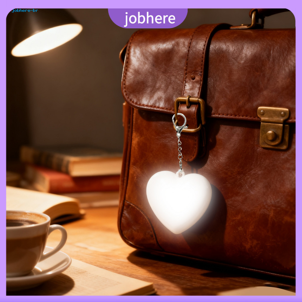 Clip-on Led Light Sensor 2/3/5 Pcs Rechargeable Heart Shape Touch Mini Flashlight Keychain for Handbags Wallets – Port