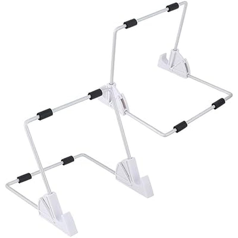 SHOWERORO Aluminum Tablet Mount Holder Desktop Stand for Hands Viewing for Gaming Video Watching Reading Compatible with