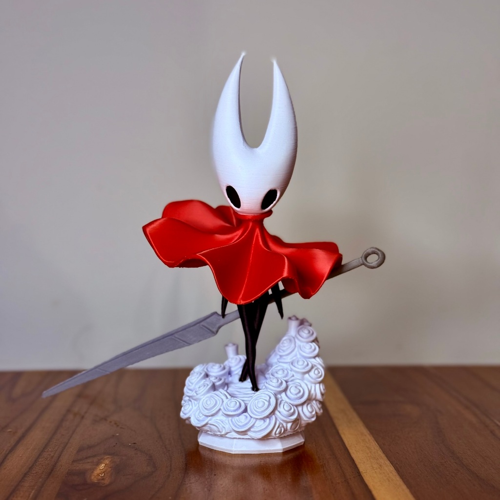 Estatueta 3D Hornet Silksong Gaming Premium Decoração Geek Exclusiva