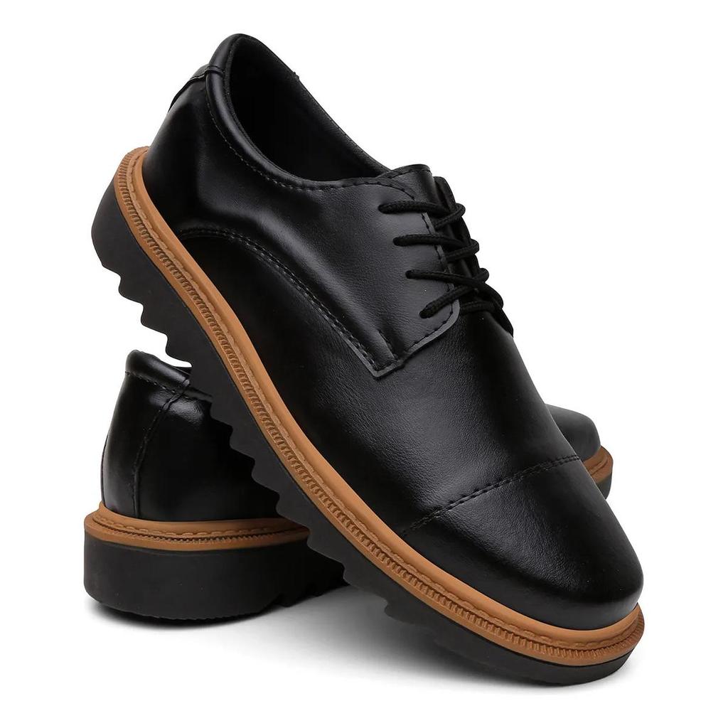 Mocassim Masculino Sapato Social Tratorado Oxford Premium Loafer Derby Estilo Elegância Confortável