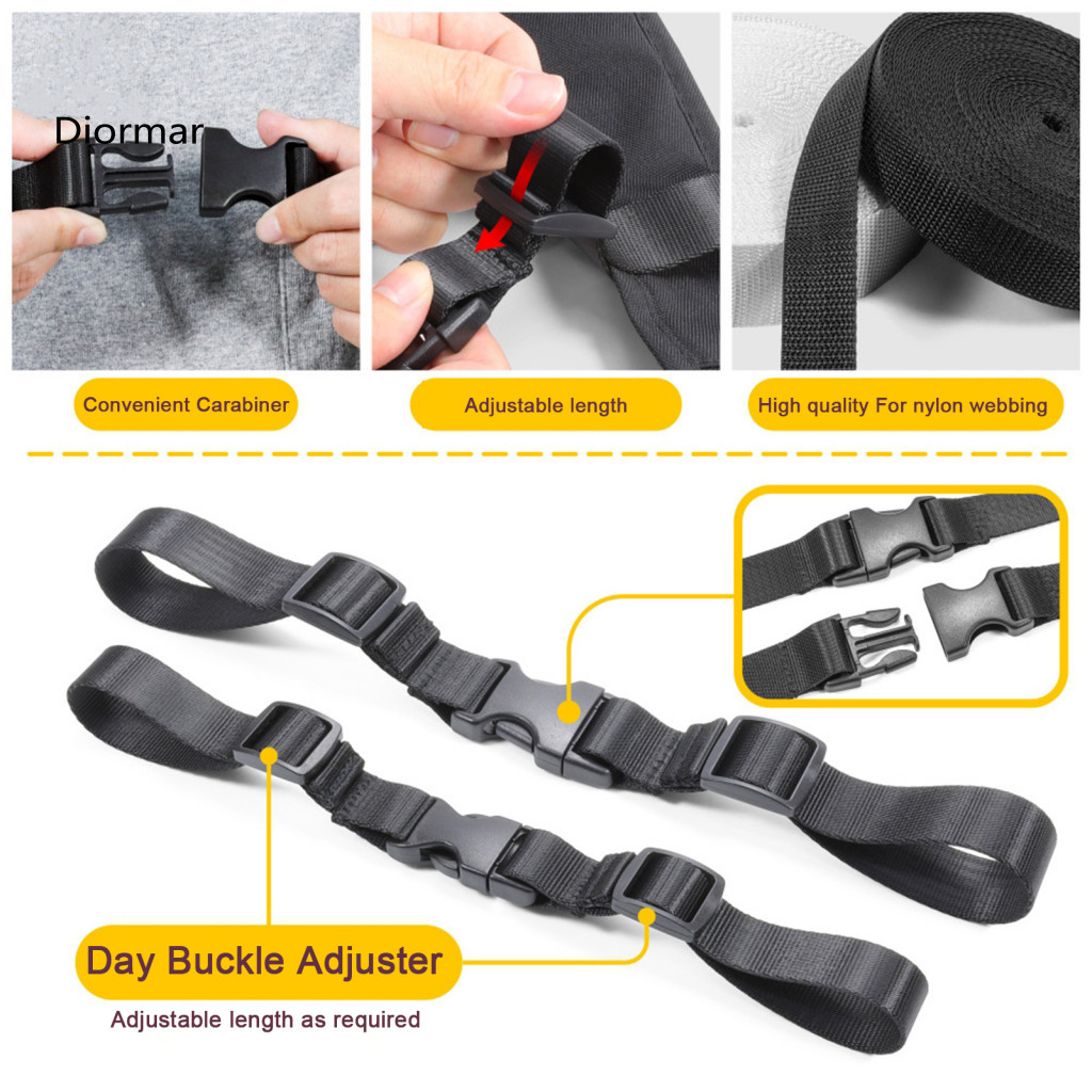 Secure Backpack Strap School Bag Shoulder Adjustable Heavy-duty Nylon Chest for – Wear-resistant Quick Release Easy In