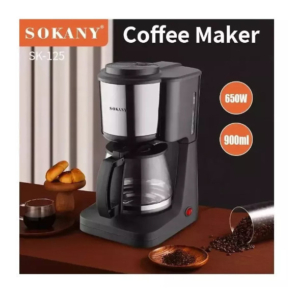 Cafeteira Elétrica Maquina De Café Capacidade Até 900ml 110v SK-125