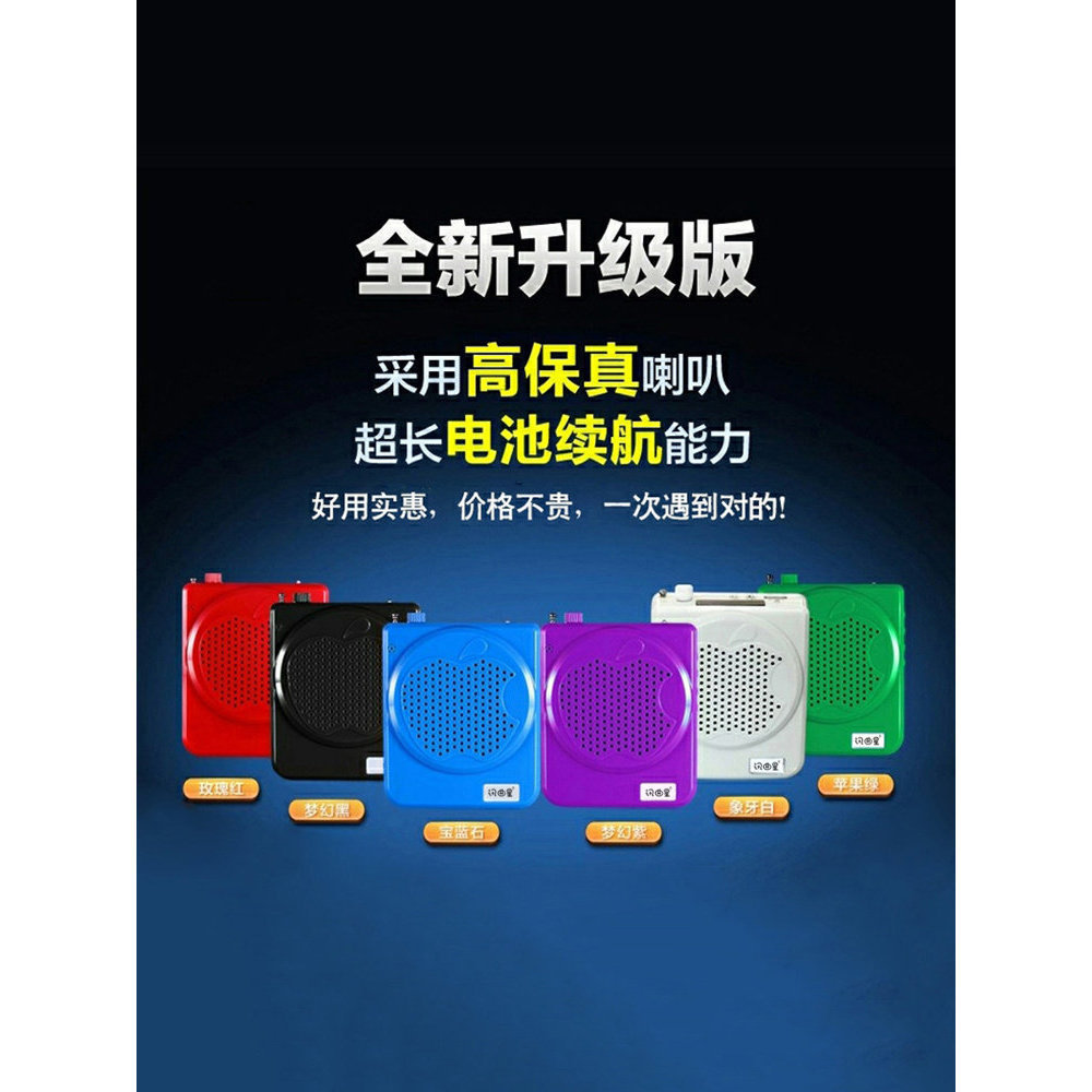 [Boutique] Portable Little Bee Voice Amplifier, Wireless Headset for Teachers, Multi-Function Speaker for Teachers, Outd