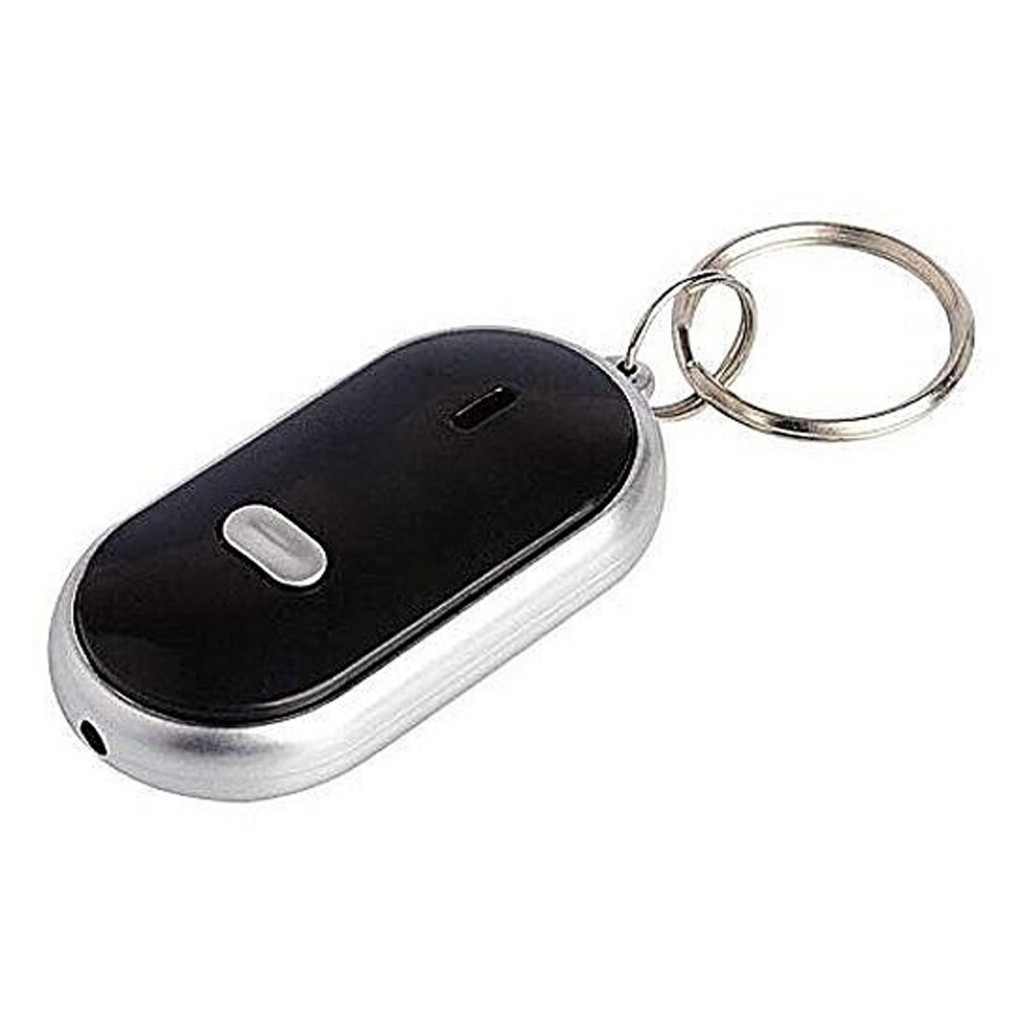 Whistle Activated Key Finder with Led Light – Portable Mini Anti-lost Locator for Car Bags Wallets Easy to Use Keychai