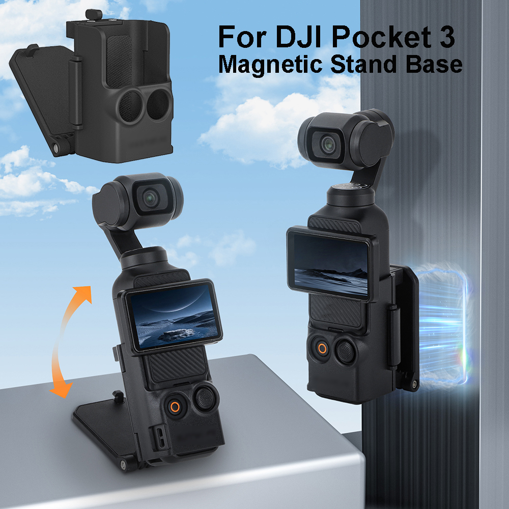 Para DJI Pocket 4 Base De Suporte Magnético Osmo 3 Ângulo Ajustável Mesa Multifuncional/3 Acessório De