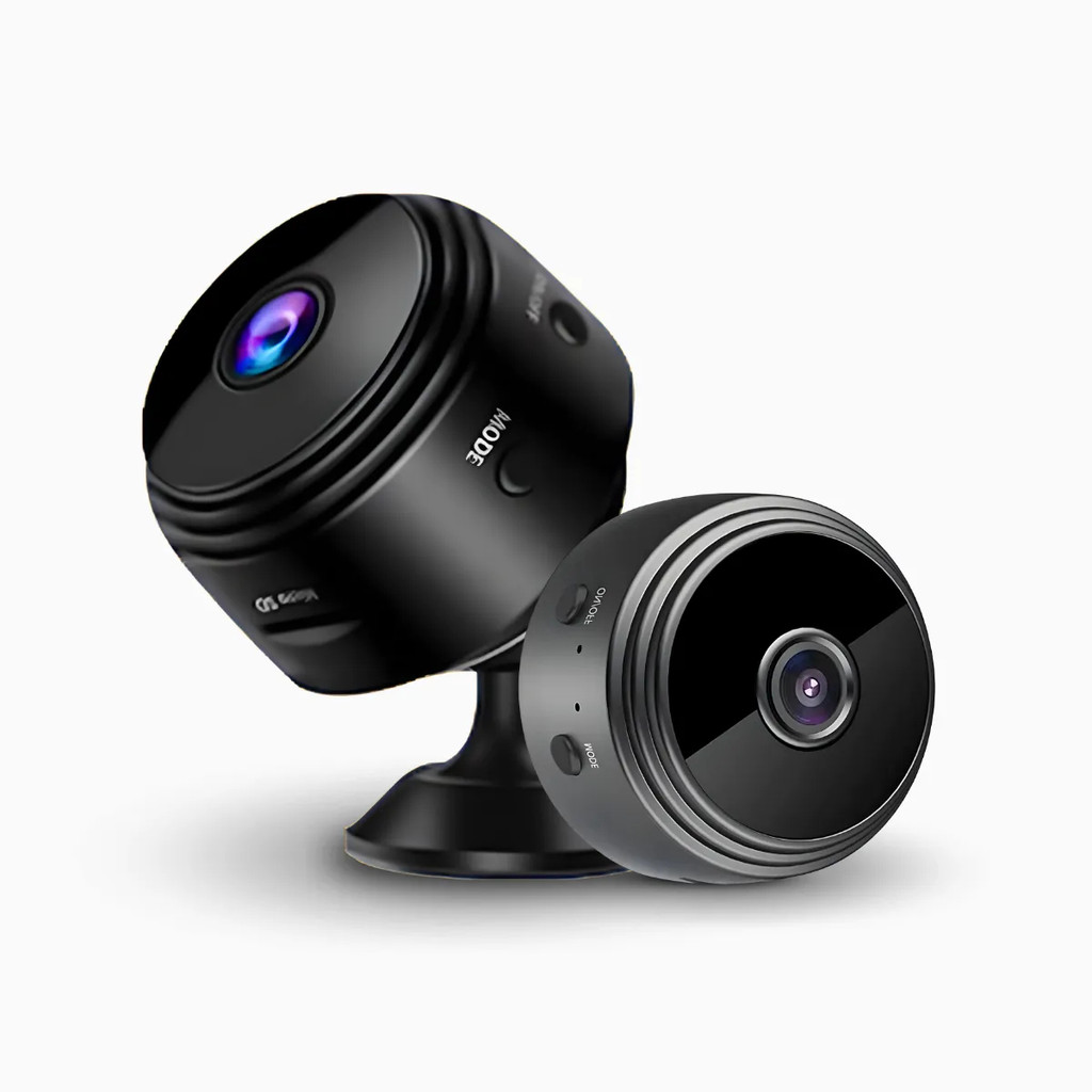 Câmera de Vigilância IP Wi-Fi Magnética USB Mini 1080p
