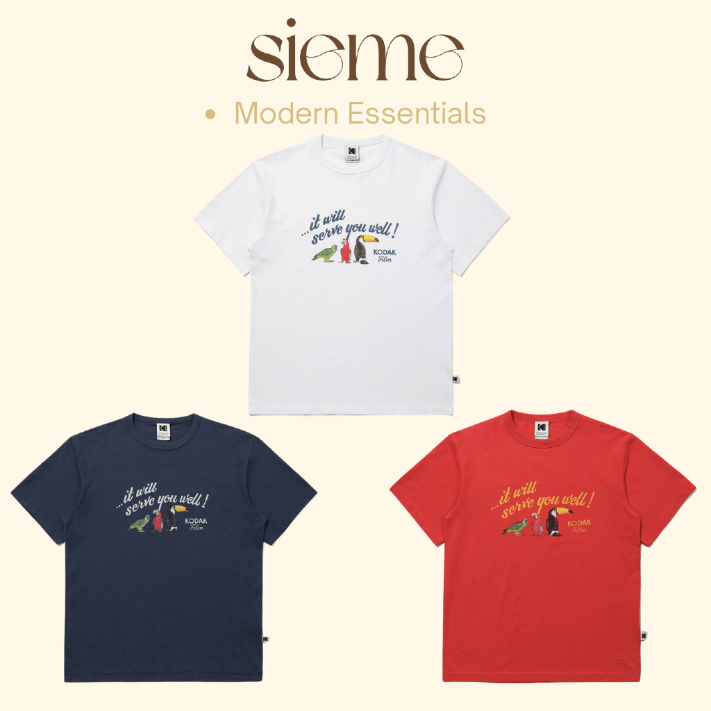 kodak K6223LRS41 Camiseta Gráfica De Algodão RGB