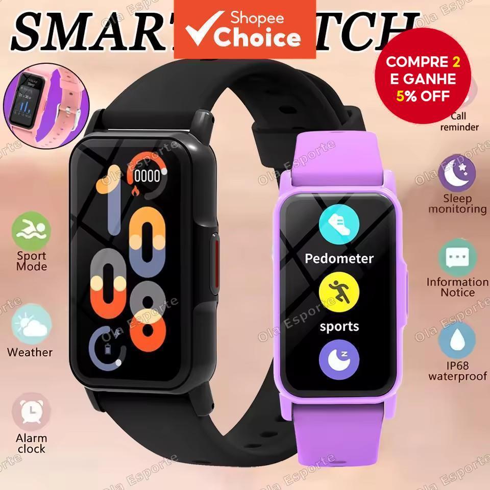 Banda De Smartwatch Relógio Inteligente 8 Novo De 2025 Masculino Feminino Silicone Monitor De Sono Mostrador Variado Lem