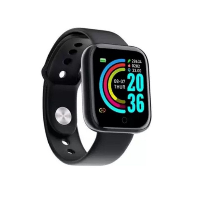 Smartwatch D20 Bluetooth Tela Colorida e Monitor Saúde