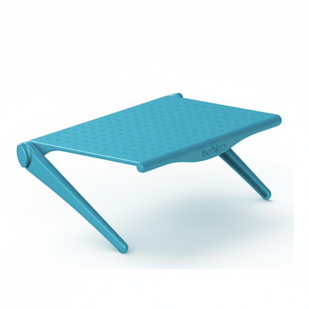 Prateleira Bobino Screen Shelf Turquesa para Monitor TV Suporte Organizador Ajustável Smart TV