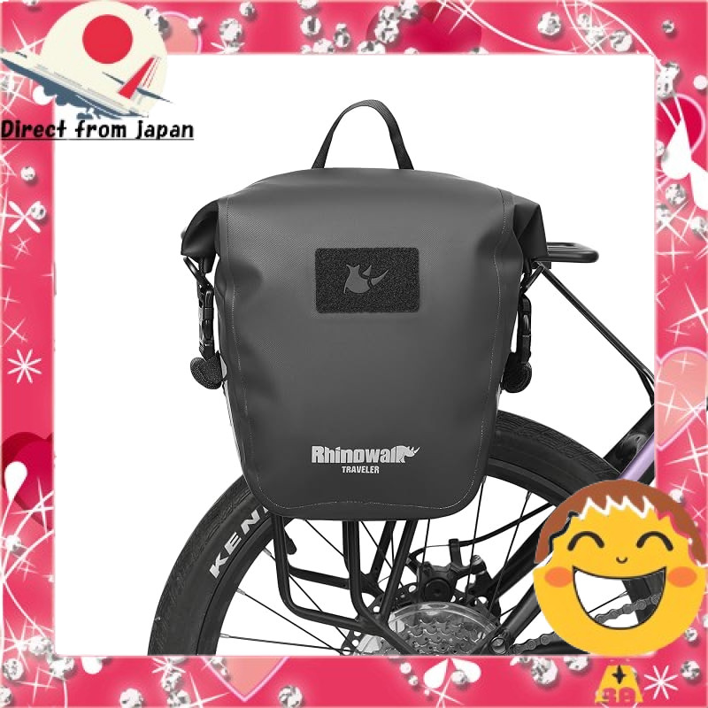Rhinowalk Bike Pannier Bag Waterproof Motor Pannier Backpack Shoulder Bag Laptop Travel Pannier Professional Cycling Acc