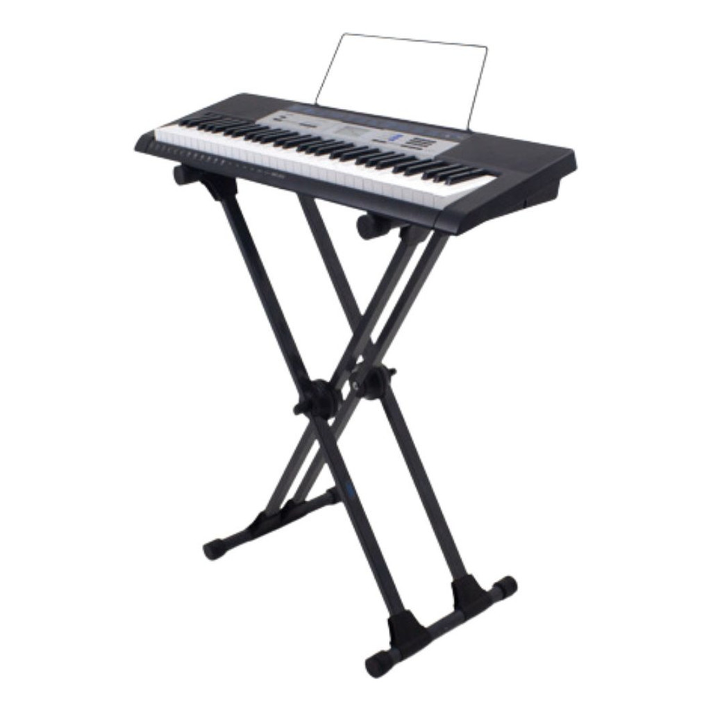 Estante Suporte Profissional Teclado Pesado E Piano Duplo X
